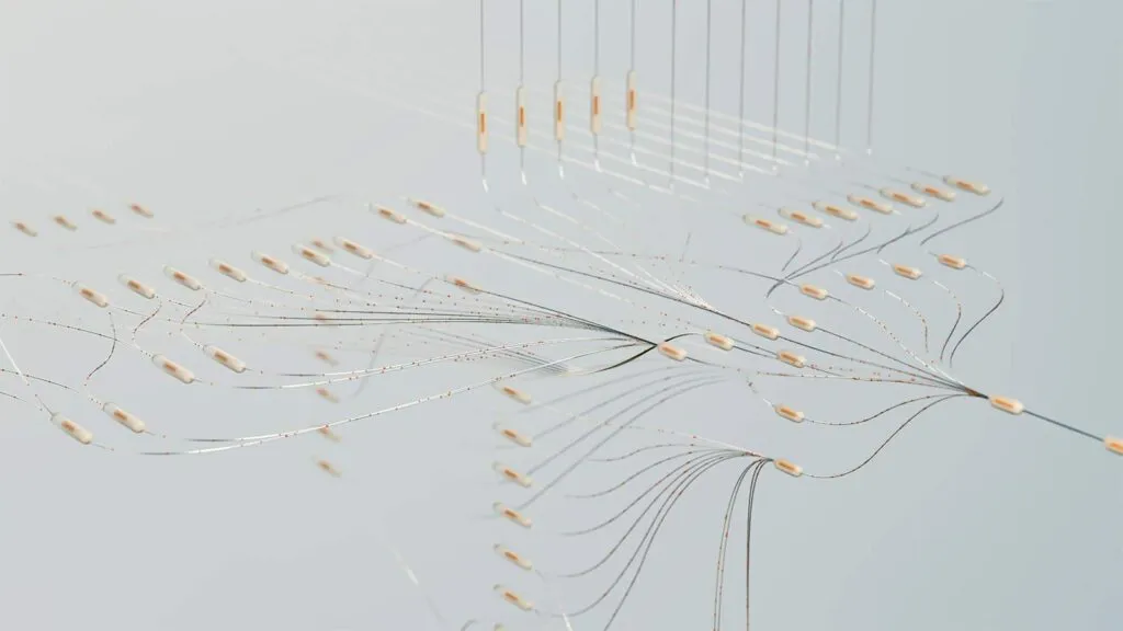 a close-up of several wires API & JSON Data
