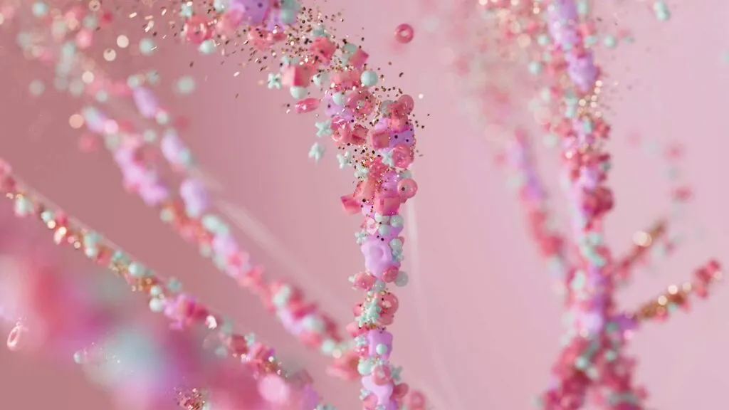 a close up of beads ECC algorithms